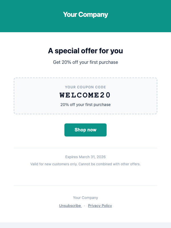 Coupon