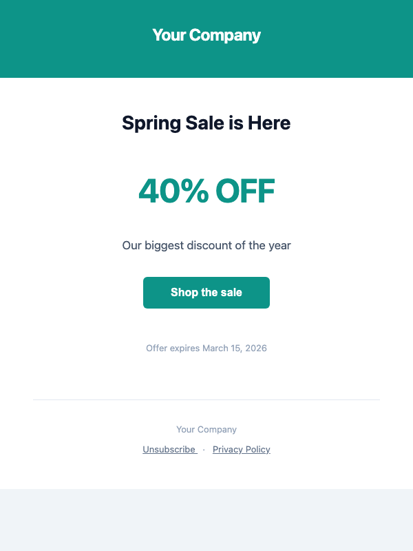 Sale