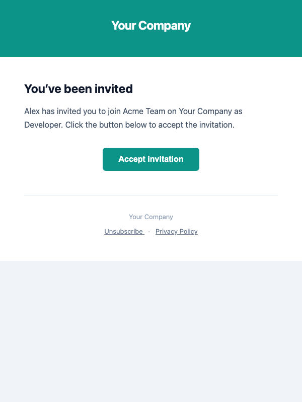 Invitation